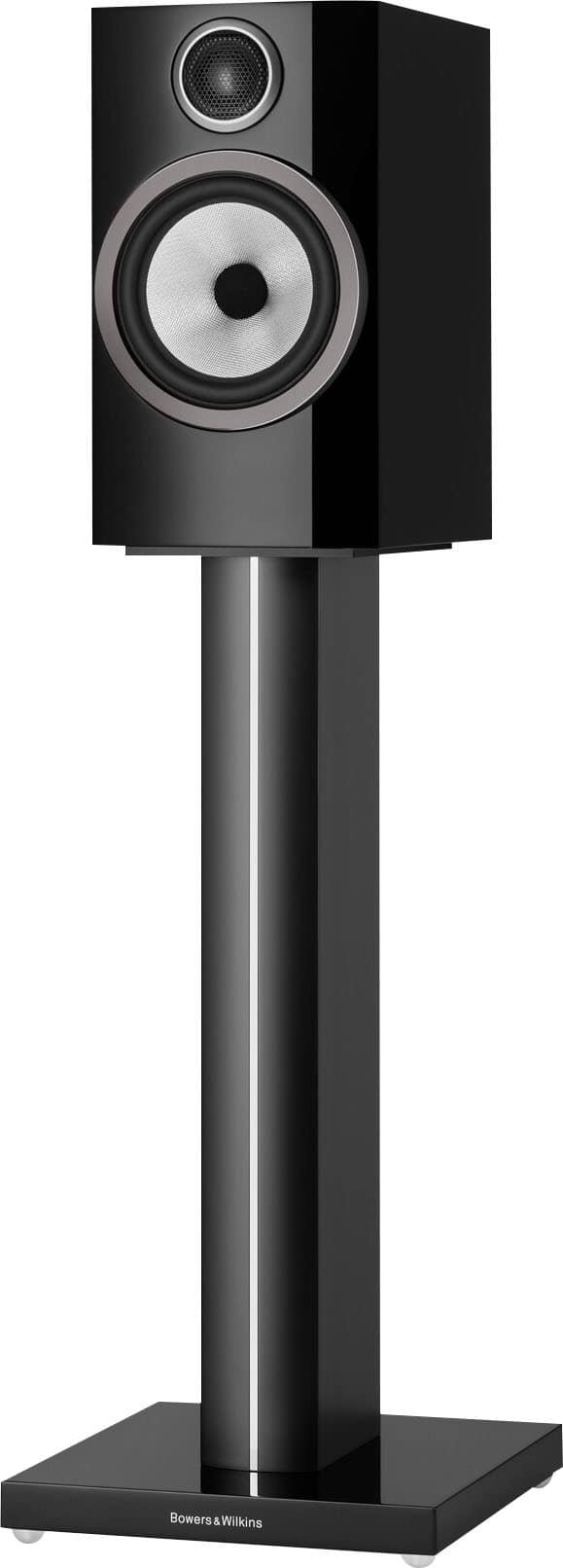 Alt View 14. Bowers & Wilkins - 700 Series 3 Bookshelf Speaker with 1" Tweeter and 6.5" Midbass (Pair) - Gloss Black.