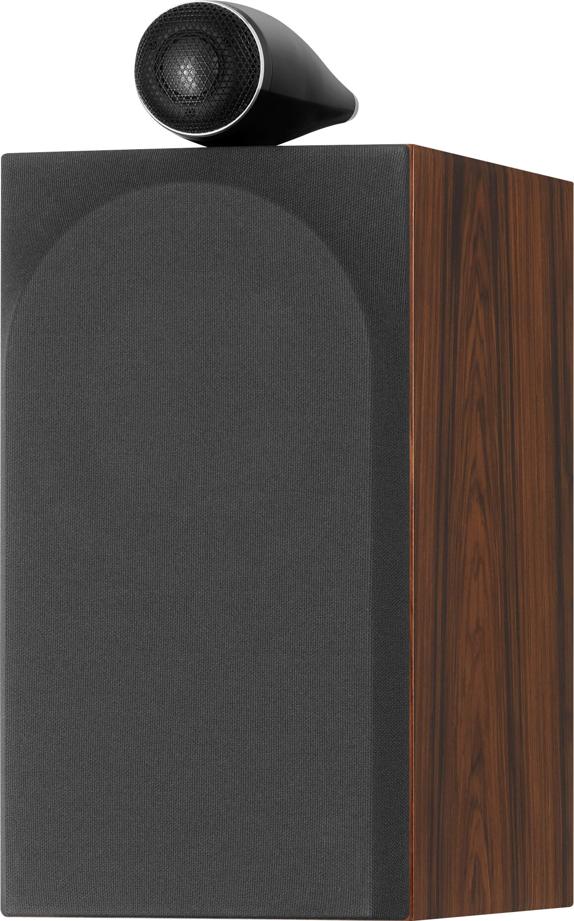 Angle View: Bowers & Wilkins - 700 Series 3 Bookshelf Speaker with 1" Tweeter on Top and 6.5" Midbass (Pair) - Mocha