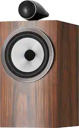 Bowers & Wilkins - 705 S3 Bookshelf Speaker with 1" Tweeter on Top and 6.5" Midbass (Pair) - Mocha - Front_Zoom