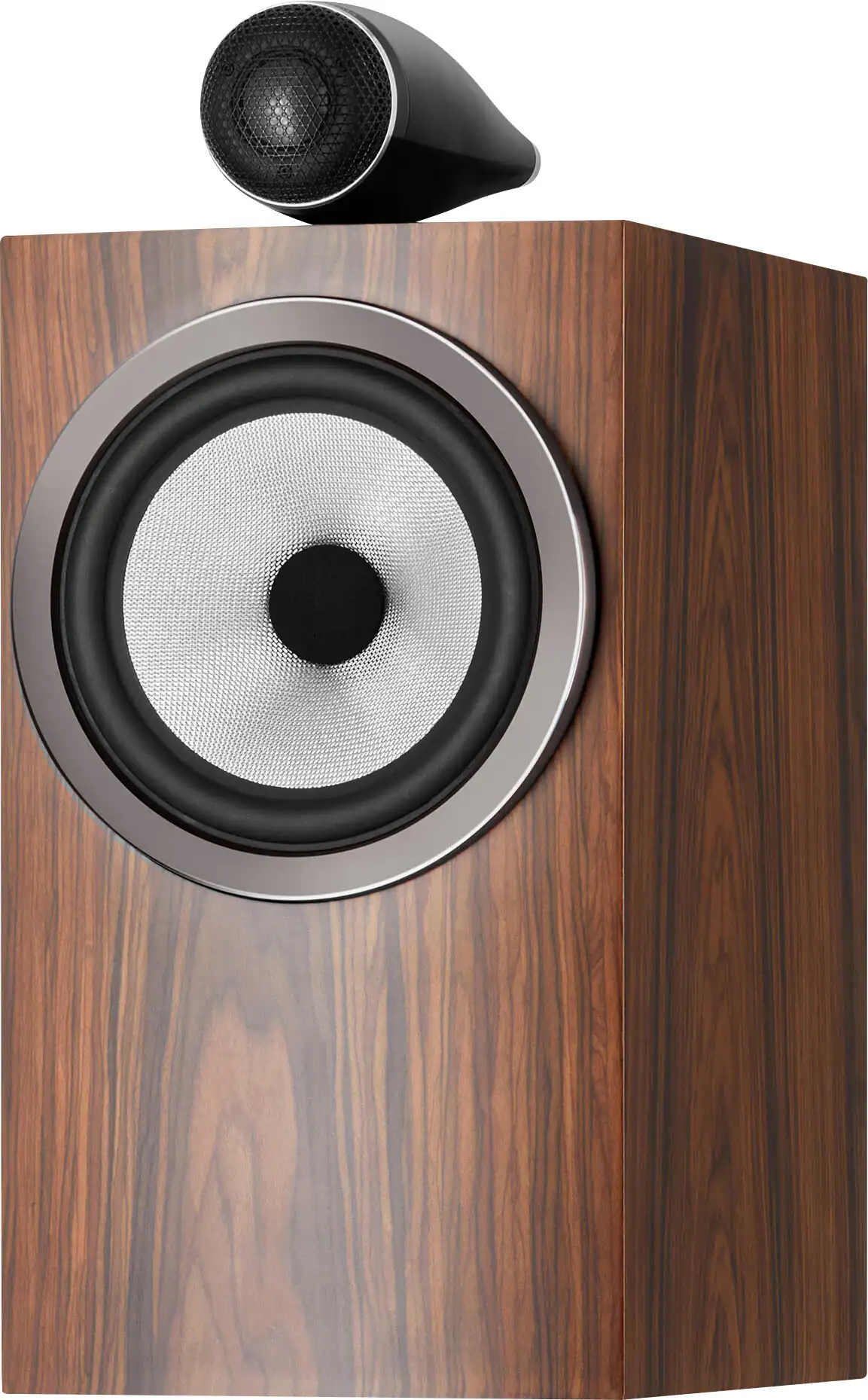 Bowers & Wilkins - 705 S3 Bookshelf Speaker with 1" Tweeter on Top and 6.5" Midbass (Pair) - Mocha