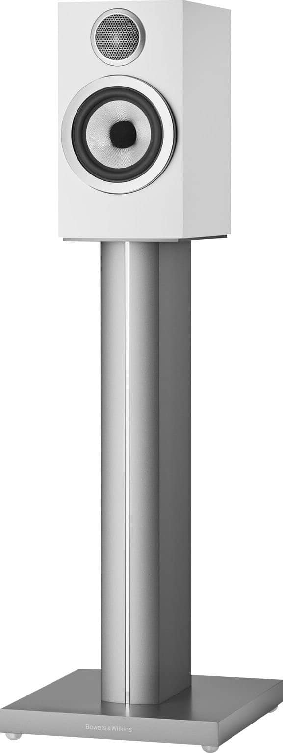 Alt View 13. Bowers & Wilkins - 700 Series 3 Bookshelf Speaker with 1" Tweeter and 5" Midbass (Pair) - White.