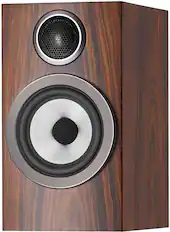 Front. Bowers & Wilkins - 700 Series 3 Bookshelf Speaker with 1" Tweeter and 5" Midbass (Pair) - Mocha.