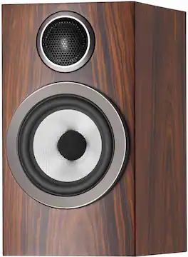 Bowers & Wilkins - 707 S3 Bookshelf Speaker with 1" Tweeter and 5" Midbass (Pair) - Mocha