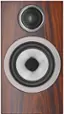 Left. Bowers & Wilkins - 700 Series 3 Bookshelf Speaker with 1" Tweeter and 5" Midbass (Pair) - Mocha.