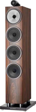 Bowers & Wilkins - 700 Series 3 Floorstanding Speaker with 1" Tweeter On Top and Three 6.5" Bass Drivers (Each) - Mocha