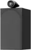 Angle. Bowers & Wilkins - 700 Series 3 Bookshelf Speaker with 1" Tweeter on Top and 6.5" Midbass (Pair) - Gloss Black.