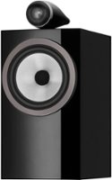Bowers & Wilkins - 700 Series 3 Bookshelf Speaker w/ Tweeter on top, 6.5" midbass (pair) - Gloss Black - Front_Zoom