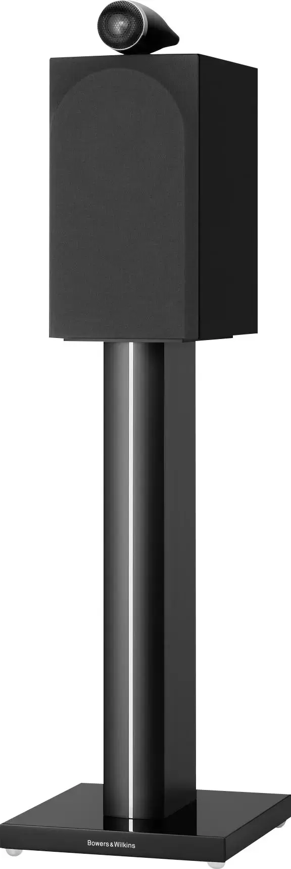 Alt View 14. Bowers & Wilkins - 700 Series 3 Bookshelf Speaker with 1" Tweeter on Top and 6.5" Midbass (Pair) - Gloss Black.