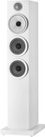 Bowers & Wilkins - 700 Series 3 Floorstanding Speaker with 1" Tweeter and Two 5" Bass drivers (Each) - White - Front_Zoom