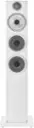 Left. Bowers & Wilkins - 700 Series 3 Floorstanding Speaker with 1" Tweeter and Two 5" Bass drivers (Each) - White.