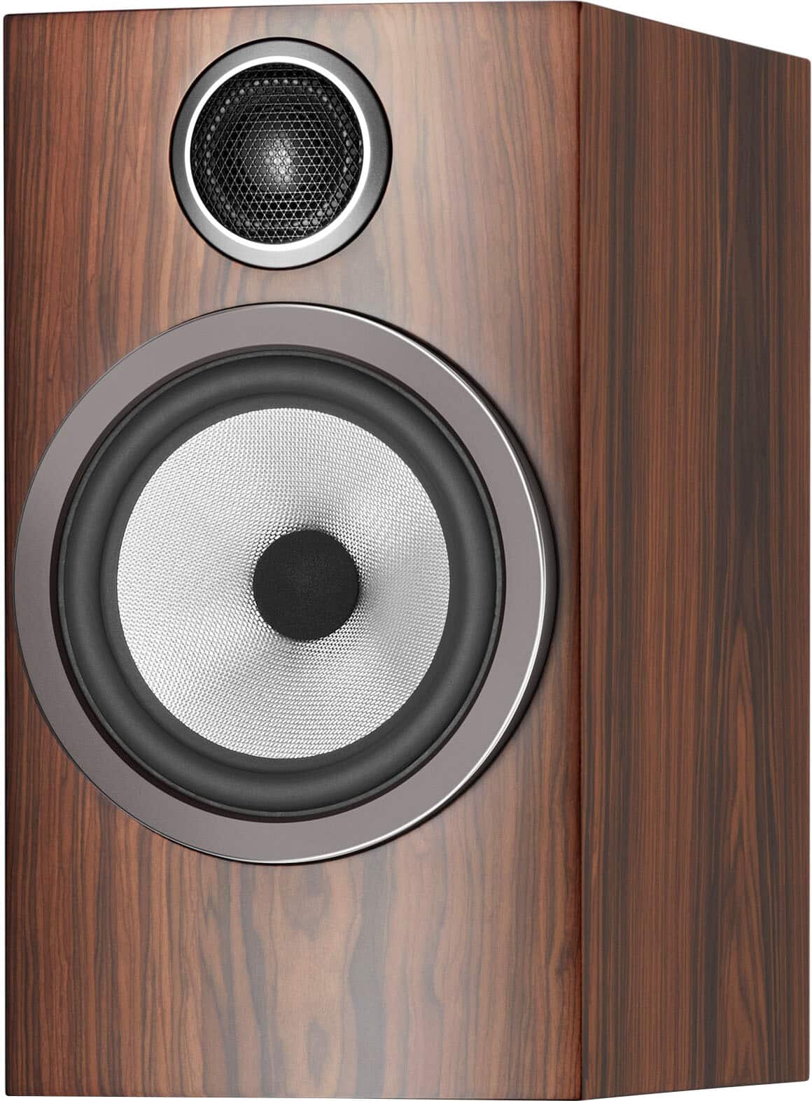 Bowers & Wilkins - 700 Series 3 Bookshelf Speaker with 1" Tweeter and 6.5" Midbass (Pair) - Mocha - Front_Zoom