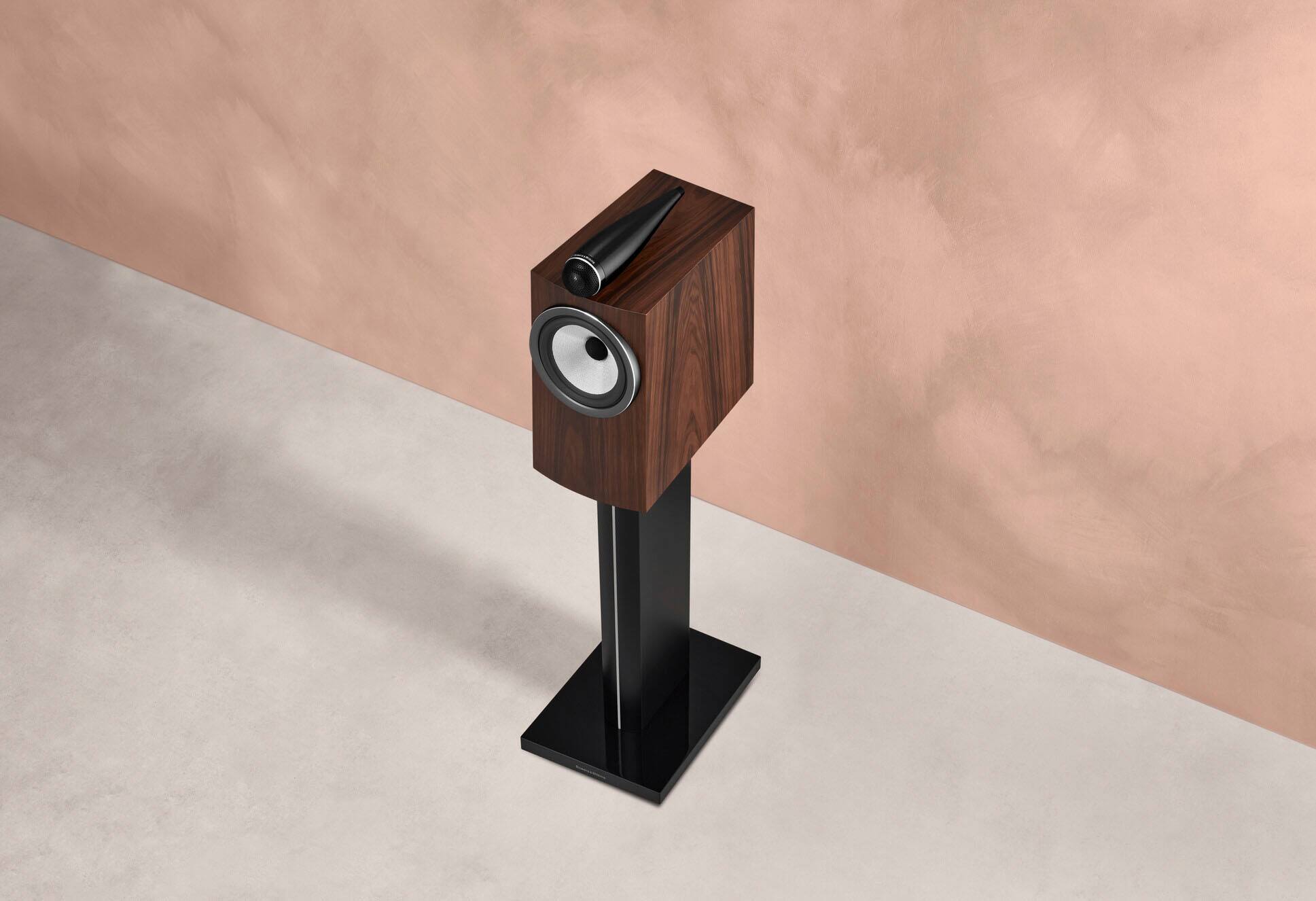 Alt View 11. Bowers & Wilkins - FS-700 S3 Speaker Stands - Triple-Column Design, Compatible with 700 S3 Bookshelf Speakers, Cable Management - Black.