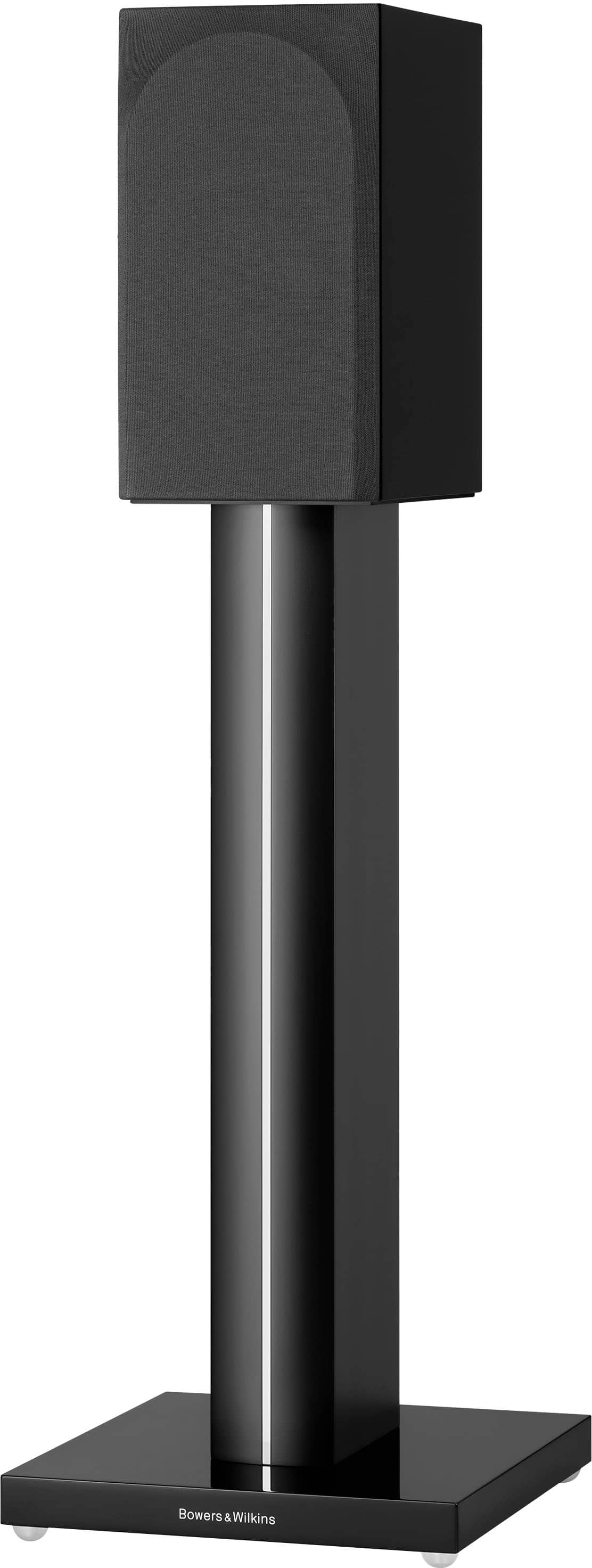 Angle. Bowers & Wilkins - 700 Series 3 Bookshelf Speaker with 1" Tweeter and 5" Midbass (Pair) - Gloss Black.