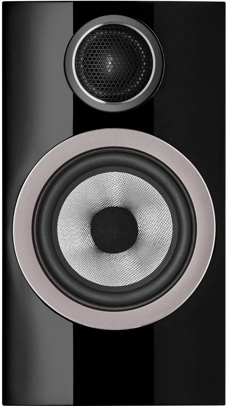 Alt View 11. Bowers & Wilkins - 700 Series 3 Bookshelf Speaker with 1" Tweeter and 5" Midbass (Pair) - Gloss Black.