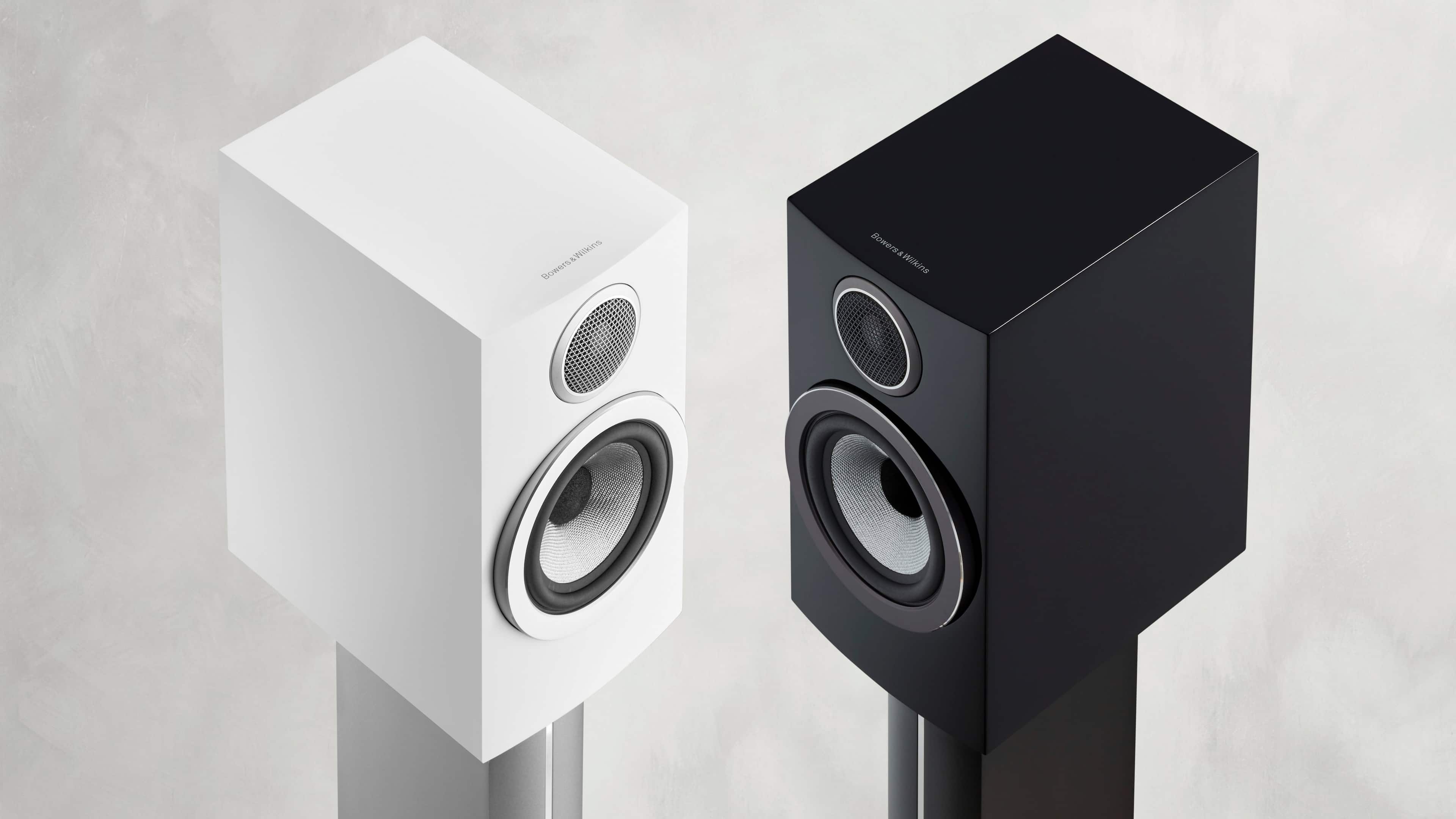 Alt View 15. Bowers & Wilkins - 700 Series 3 Bookshelf Speaker with 1" Tweeter and 5" Midbass (Pair) - Gloss Black.