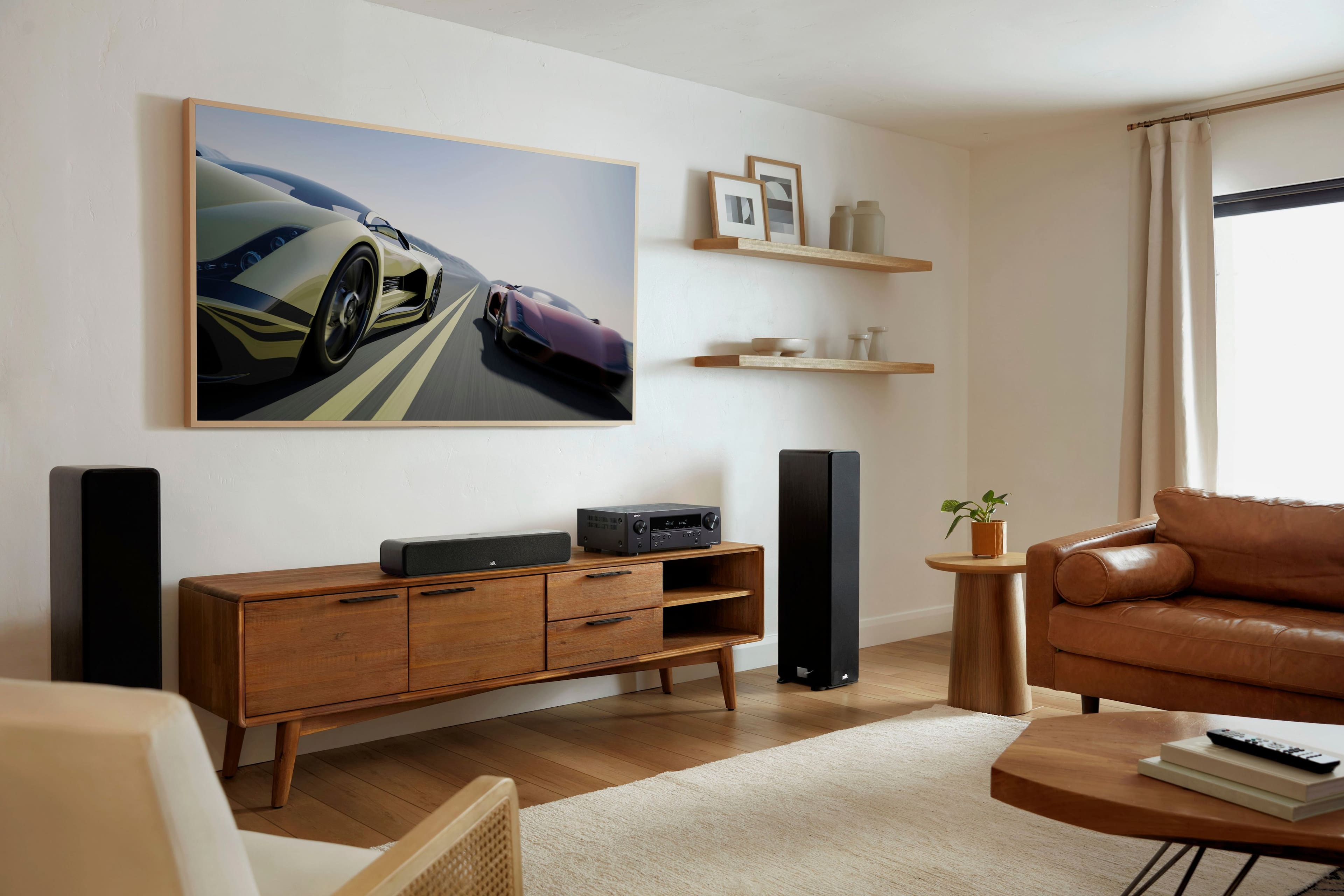 Alt View 13. Denon - AVR-S570BT (70W X 5) 5.2-Ch. Bluetooth Capable 8K Ultra HD HDR Compatible AV Home Theater Receiver - Black.