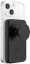 Alt View 2. PopSockets - x Anker MagGo 5000 mAh Portable Magnetic Battery Charger with Grip for MagSafe Compatible Devices - Black.