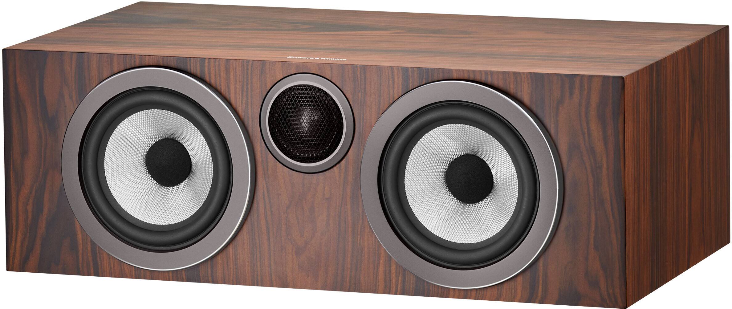 Bowers & Wilkins - HTM72 S3 Center Channel with 1" Tweeter and 5" Midbass (Each) - Mocha