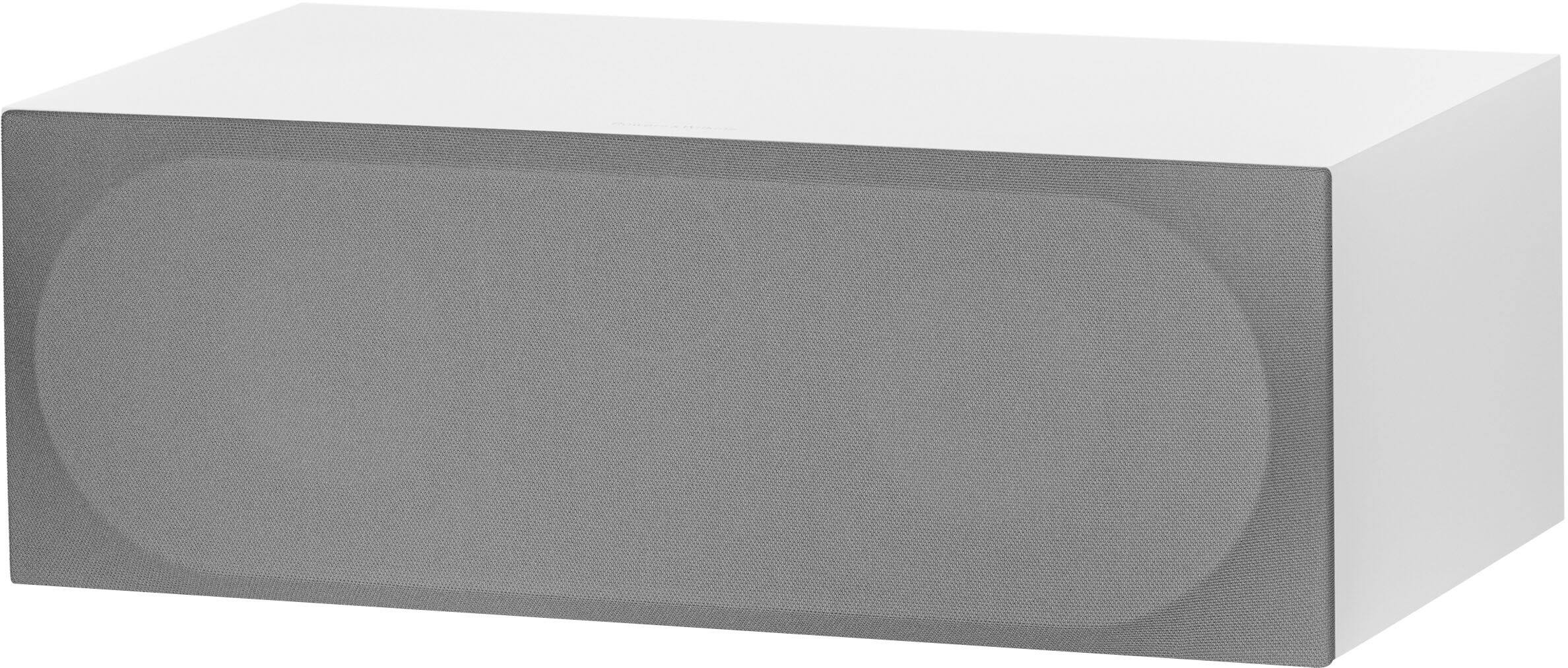 Angle. Bowers & Wilkins - 700 Series 3 Center Channel with 1" Tweeter and 5" Midbass (Each) - White.