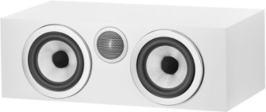 Bowers & Wilkins - 700 Series 3 Center Channel with 1" Tweeter and 5" Midbass (Each) - White - Front_Zoom