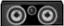 Left. Bowers & Wilkins - 700 Series 3 Center Channel with 1" Tweeter and 5" Midbass (Each) - Gloss Black.