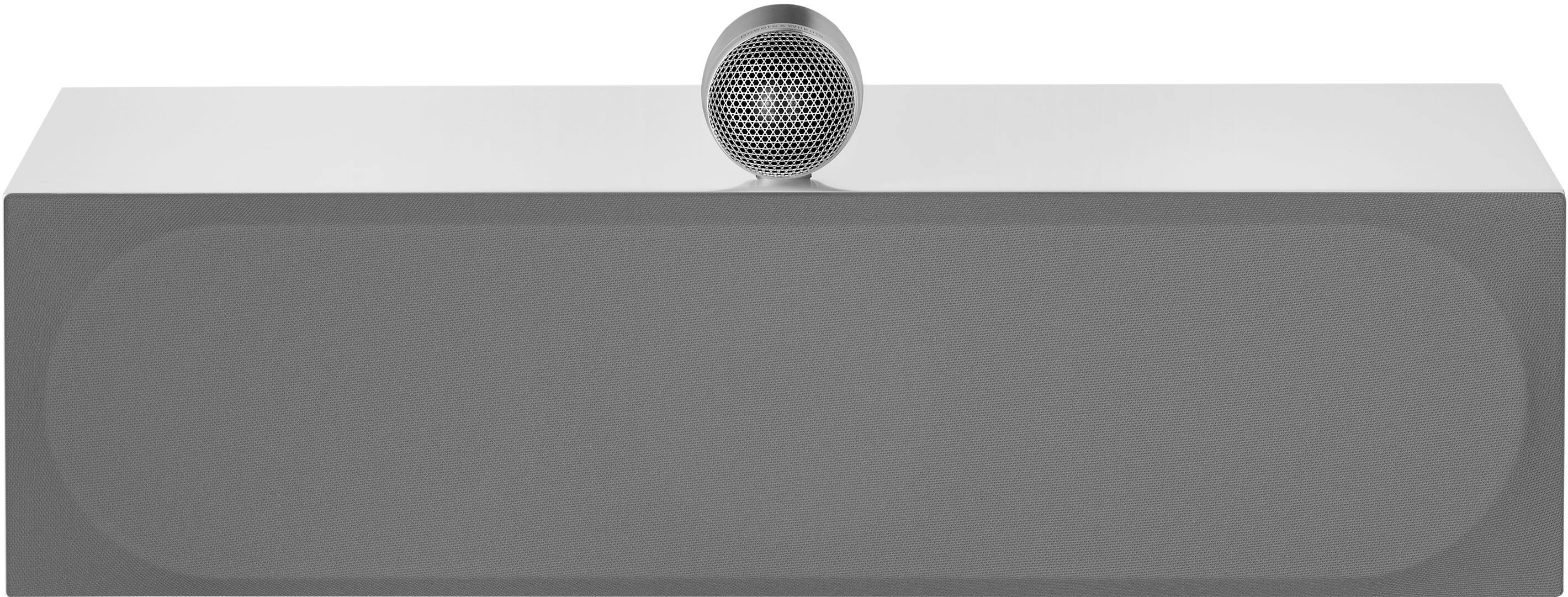 Alt View 11. Bowers & Wilkins - 700 Series 3 Center Channel with 1" Tweeter On Top and Two 6.5" Bass Drivers (Each) - White.