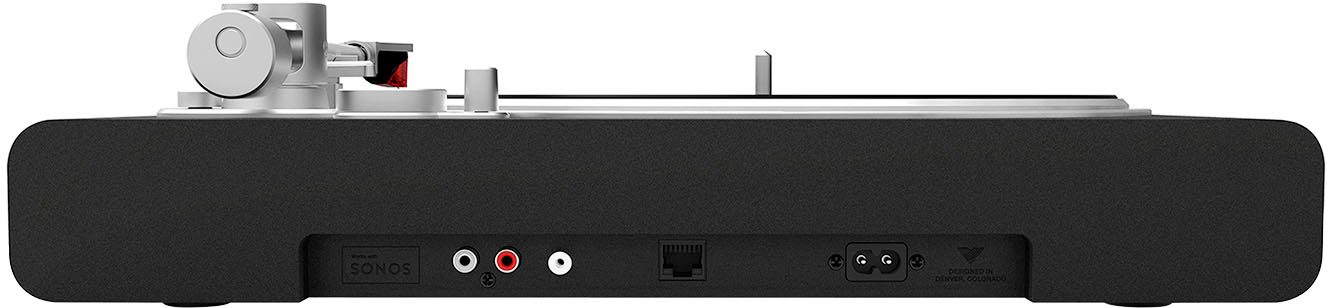 Alt View 16. Victrola - Stream Carbon Turntable - Works with Sonos - Black/Silver.