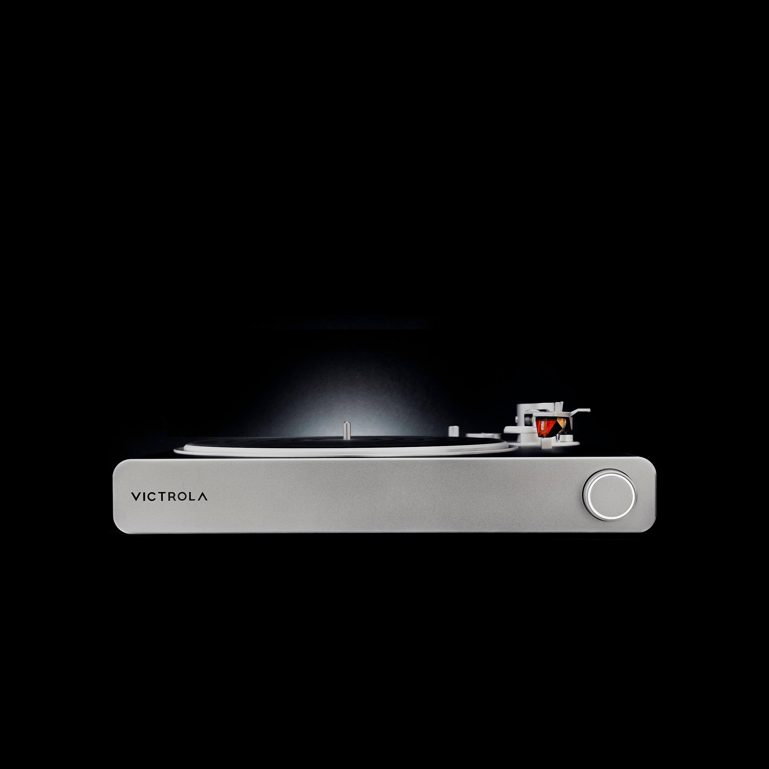 Alt View 19. Victrola - Stream Carbon Turntable - Works with Sonos - Black/Silver.