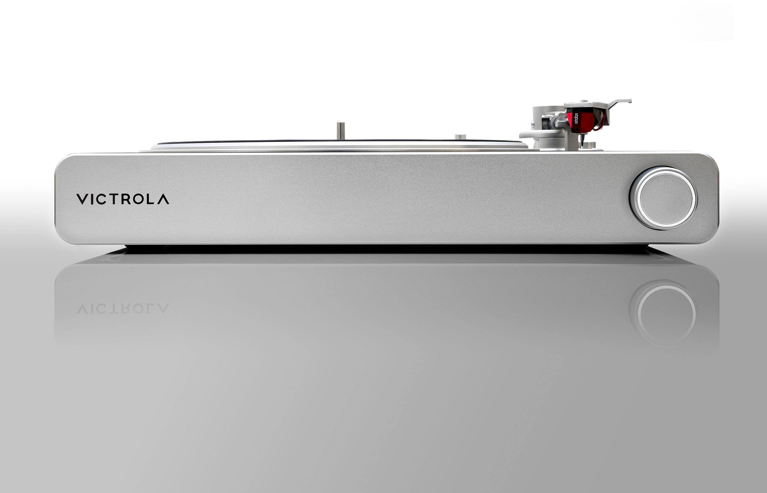 Alt View 22. Victrola - Stream Carbon Turntable - Works with Sonos - Black/Silver.