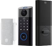 eufy Security - Smart Lock S330 with Chime WiFi Replacement Deadbolt with eufy App|Keypad|Biometric Access - Black