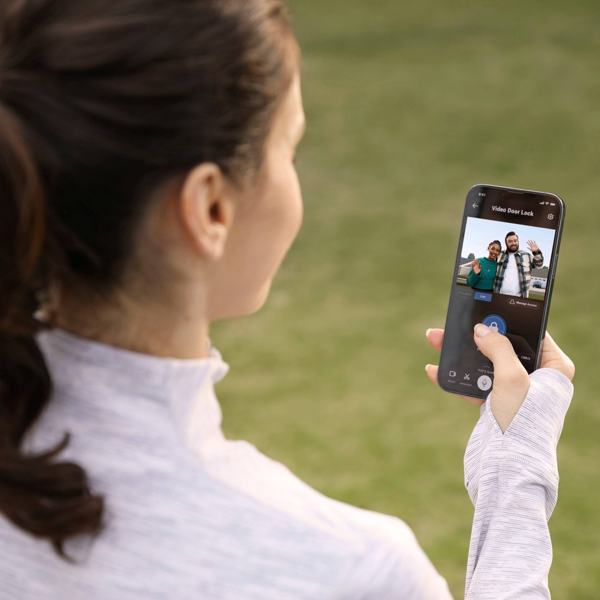 Alt View 15. eufy Security - Smart Lock S330 with Chime WiFi Replacement Deadbolt with eufy App|Keypad|Biometric Access - Black.