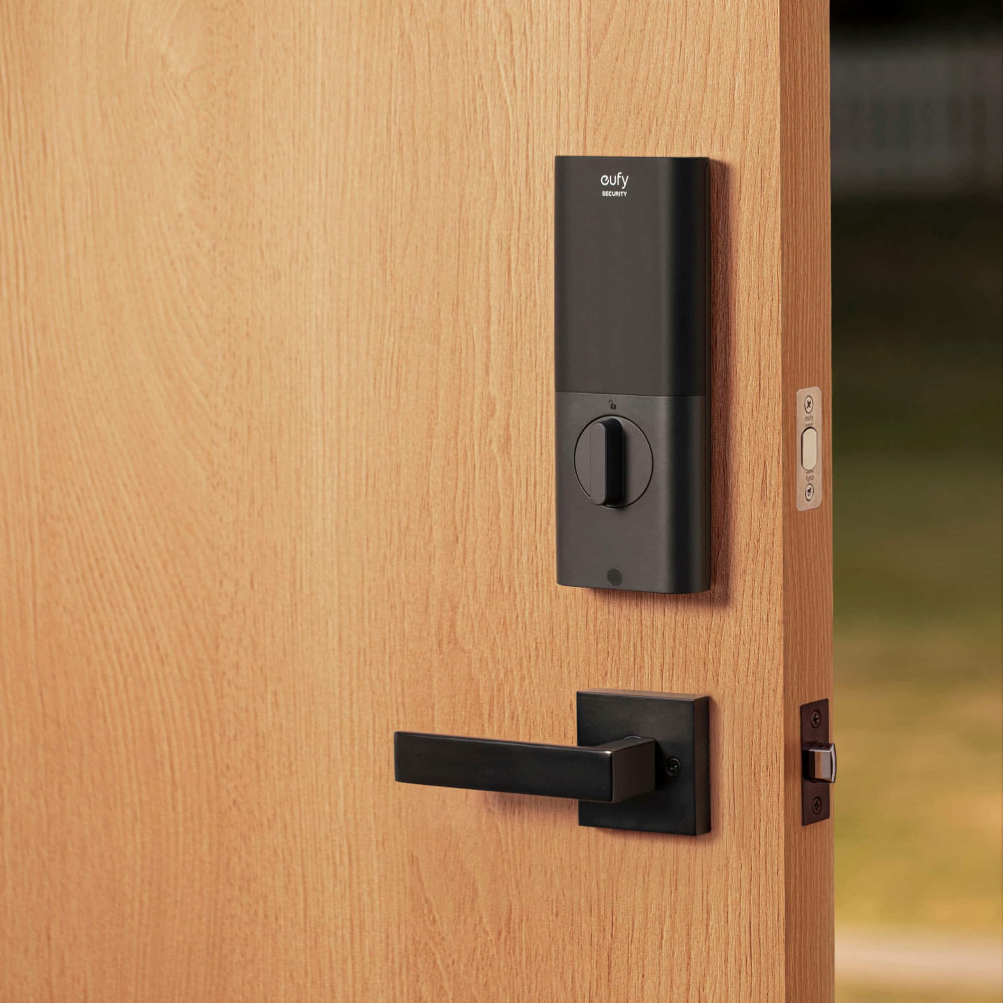 Alt View 17. eufy Security - Smart Lock S330 with Chime WiFi Replacement Deadbolt with eufy App|Keypad|Biometric Access - Black.