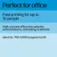 Perfect for office: Fast printing for up to 10 people. High-volume office documents, presentations, marketing materials. Ideal for 750-4,000 pages/month.