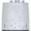 Alt View 12. Bosch - 800 Series 36" Externally Vented Cabinet Depth Custom Insert Range Hood with WiFi and 600 CFM Blower - Stainless Steel.