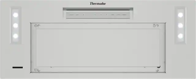 Front. Thermador - Masterpiece Series 30" Convertible Custom Insert Range Hood, 300 CFM, Home Connect - Stainless Steel.