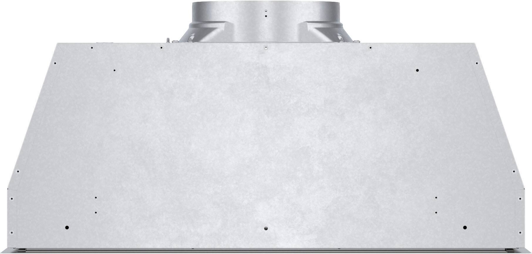 Angle. Thermador - Masterpiece Series 30" Convertible Custom Insert Range Hood, 600 CFM, Home Connect - Stainless Steel.