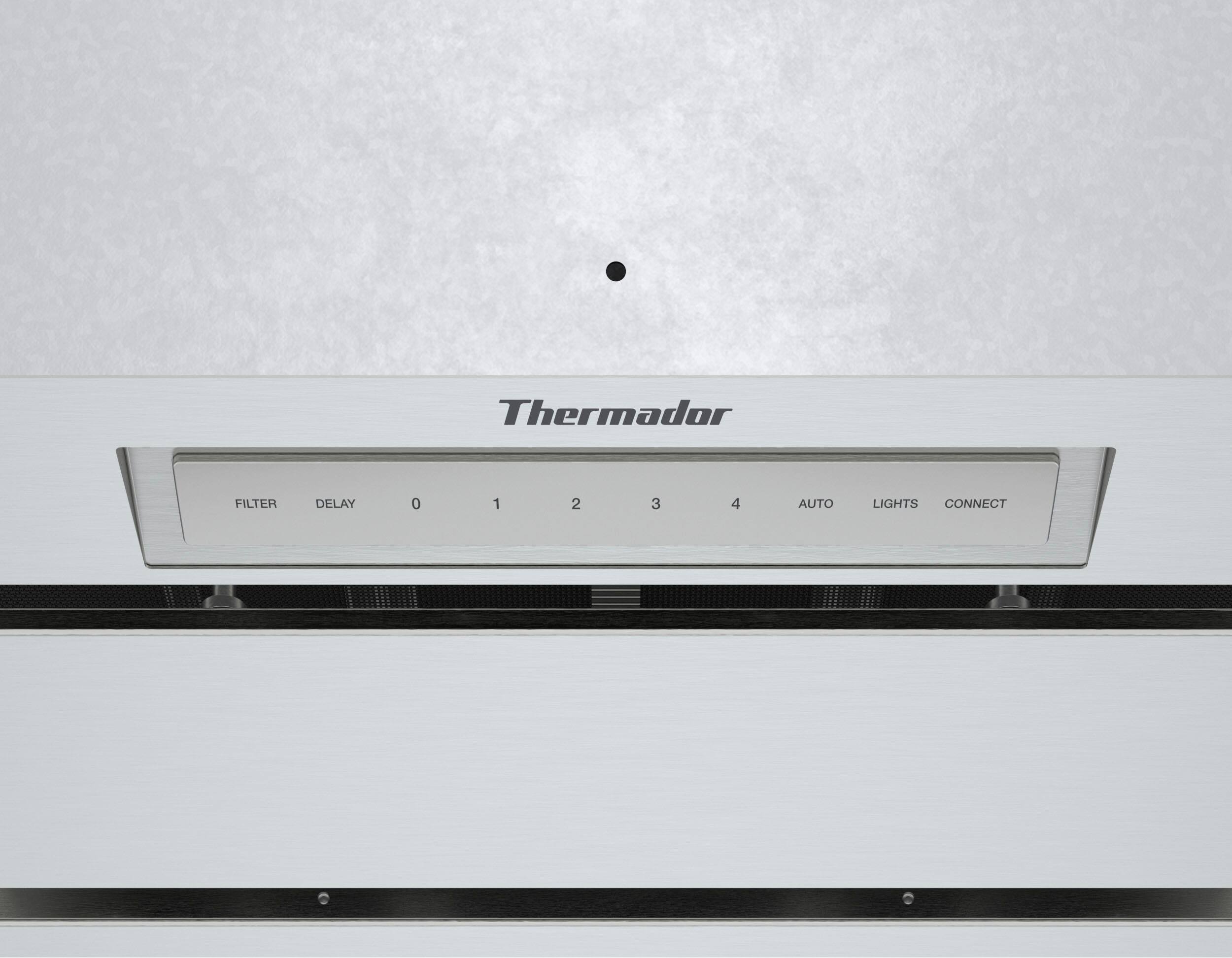 Alt View 13. Thermador - Masterpiece Series 30" Convertible Custom Insert Range Hood, 600 CFM, Home Connect - Stainless Steel.
