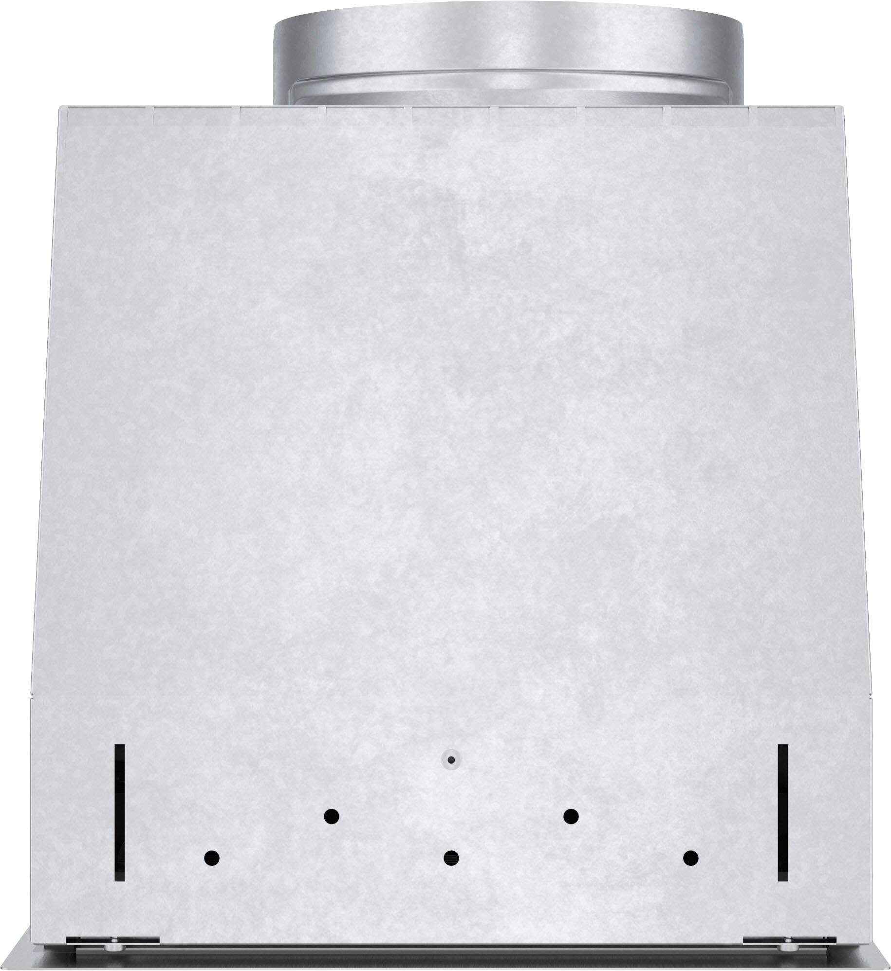 Left. Thermador - Masterpiece Series 30" Convertible Custom Insert Range Hood, 600 CFM, Home Connect - Stainless Steel.