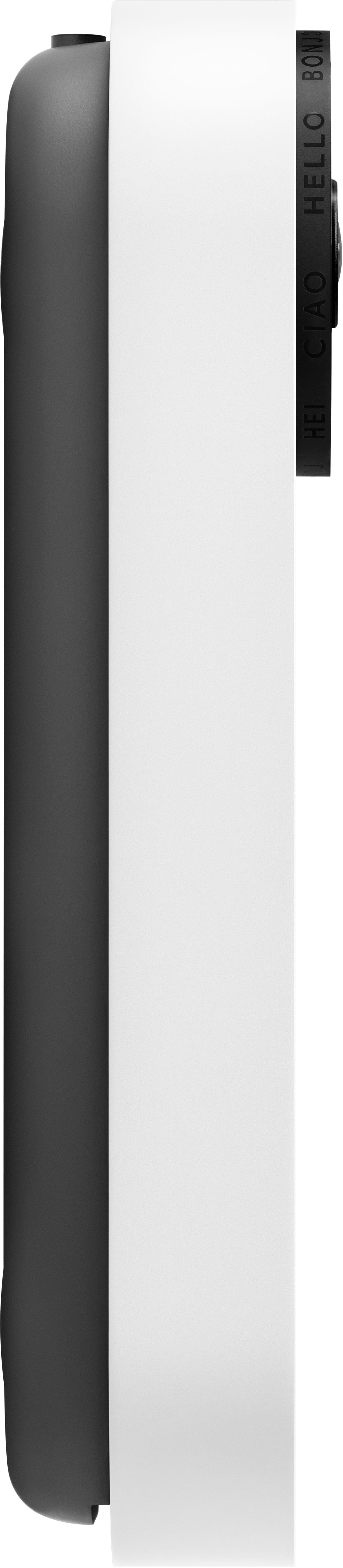 Angle. Google - Nest Doorbell Wired (2nd Generation) - Snow.