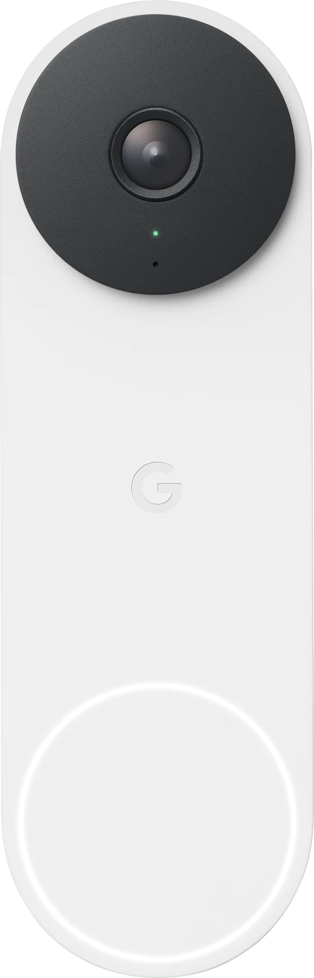 Google Nest Doorbell Wired (2nd Generation) Snow GA02767-US Best Buy