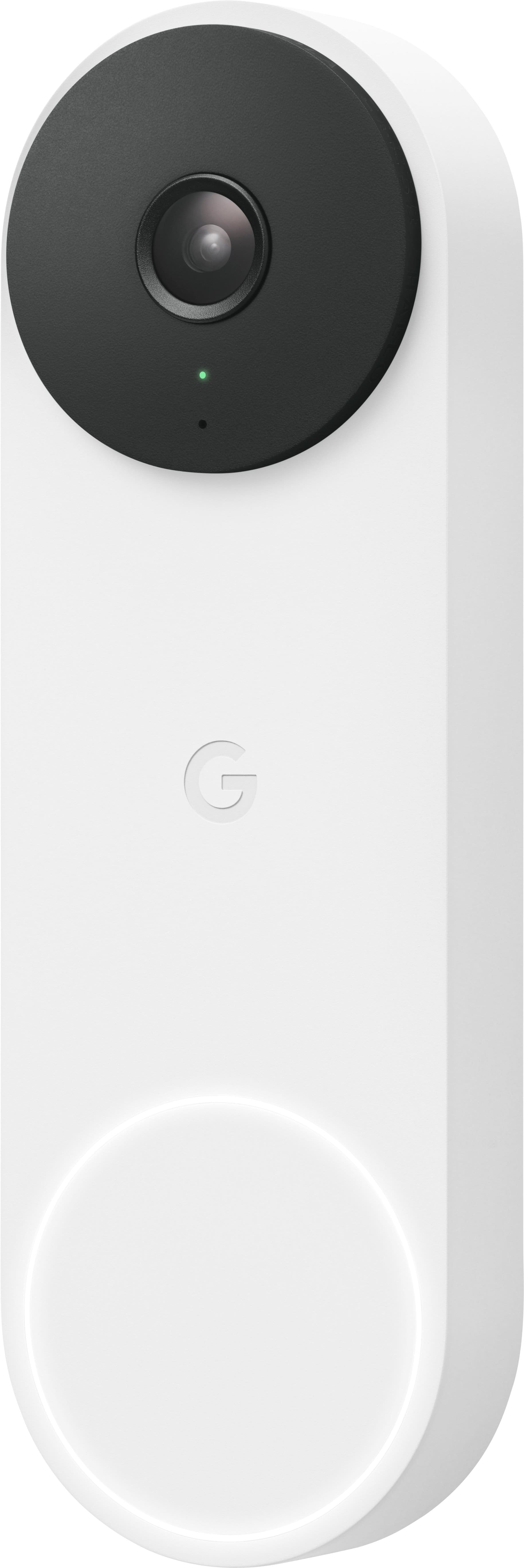 Alt View 12. Google - Nest Doorbell Wired (2nd Generation) - Snow.