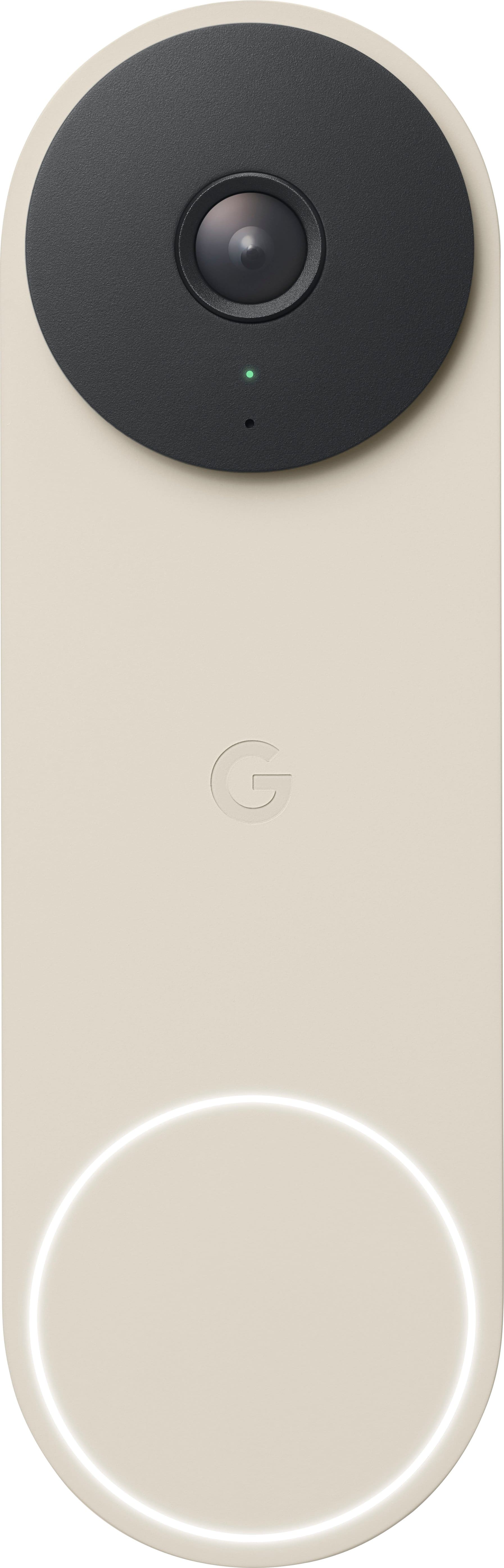 Google Nest Doorbell Wired (2nd Generation) Linen GA03695-US