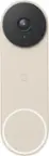 Front. Google - Nest Doorbell Wired (2nd Generation) - Linen.