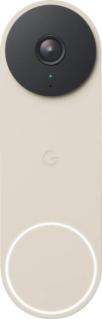 Google Nest Doorbell Wired 2nd Generation Linen GA03695 US