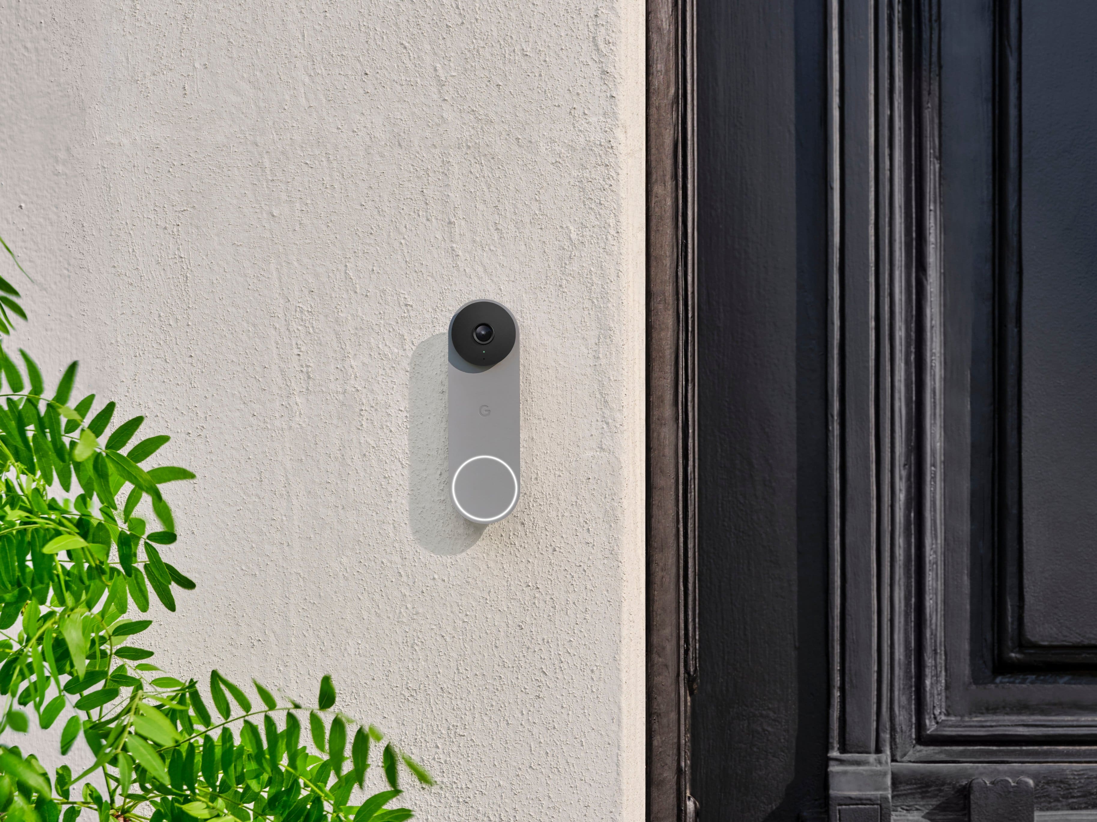 Alt View 15. Google - Nest Doorbell Wired (2nd Generation) - Ash.