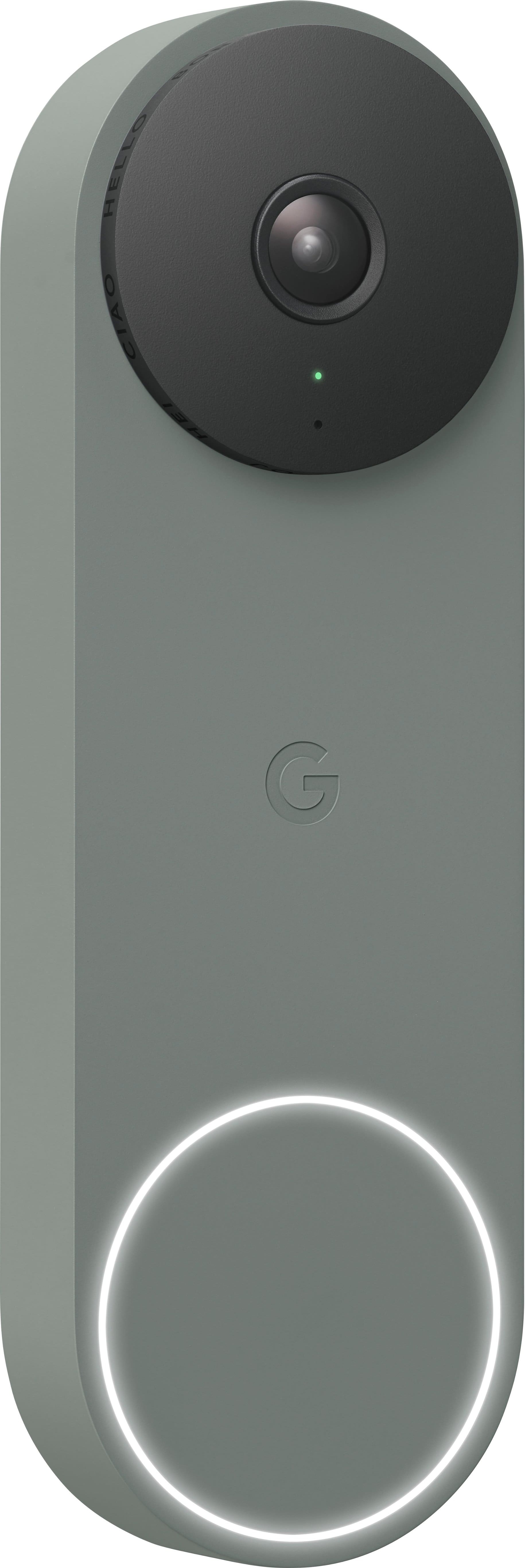 Alt View 12. Google - Nest Doorbell Wired (2nd Generation) - Ivy.