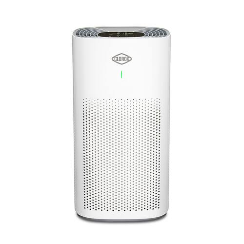 Clorox - Smart Large Room Air Purifier - WHITE-Front_Standard 