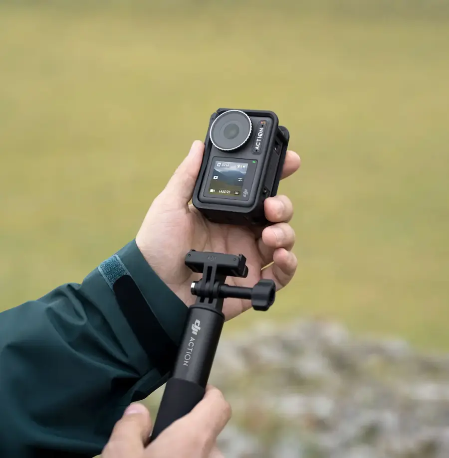 Alt View 17. DJI - Osmo Action 3 Standard Combo 4K Action Camera - Gray.