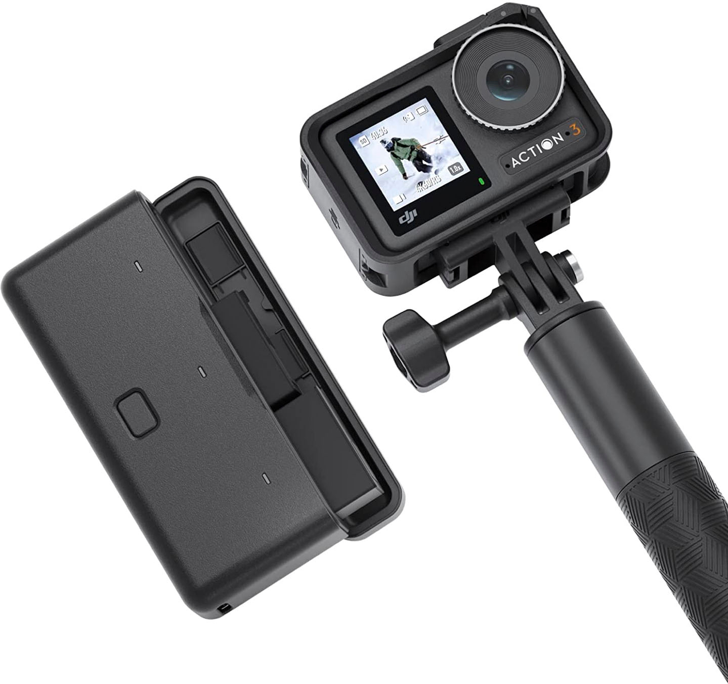 DJI Osmo Action Buy Best Adventure Camera CP.OS.00000221.01 Action Combo 3 4K Gray 