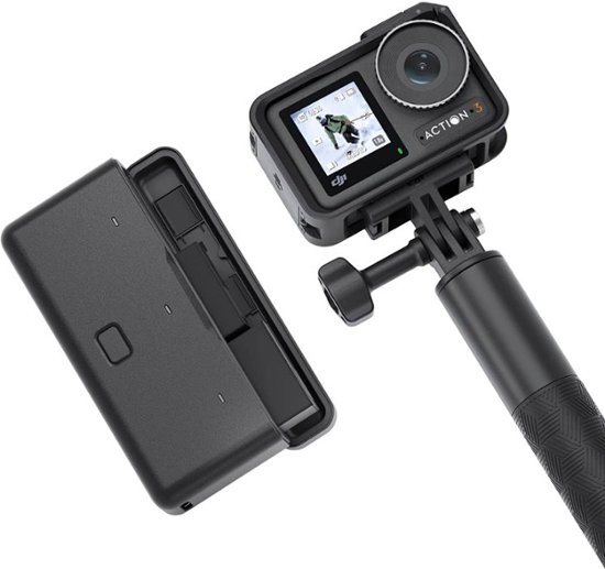 Alt View 11. DJI - Osmo Action 3 Adventure Combo 4K Action Camera - Gray.